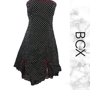 Vintage strapless dress